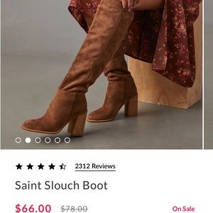 Vici - saint slouch boots - size 7.5 - never worn - new